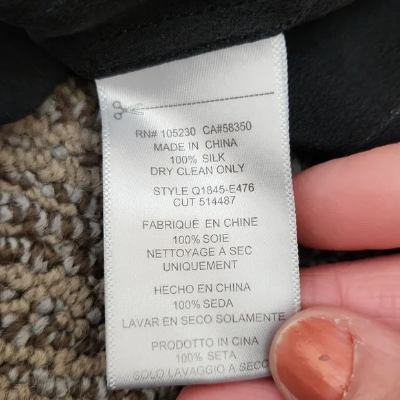 Equipment Femme Aubrey Dress Size Medium - Picture 15 of 17